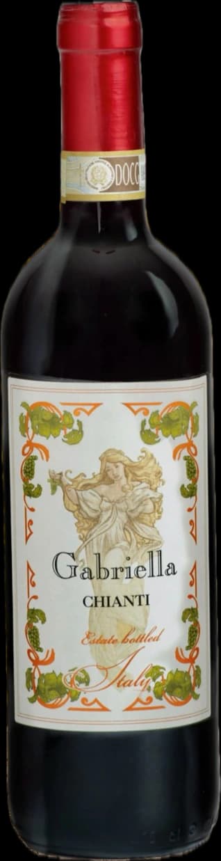 Gabriella Chianti bottle