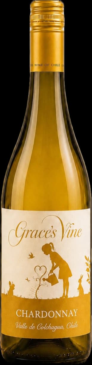 Grace’s Vine Chardonnay bottle
