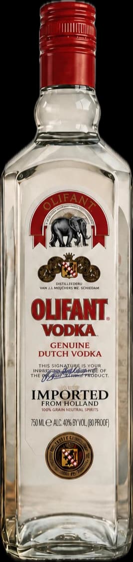 Olifant Vodka bottle