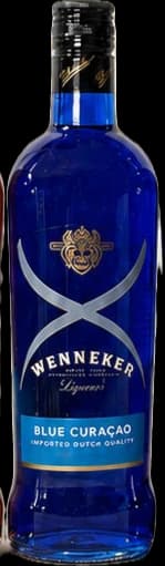 Wenneker Blue Curaçao bottle