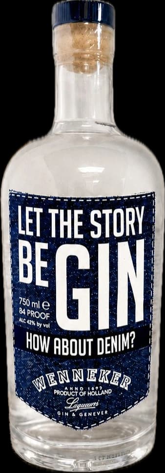 Wenneker Let the Story Be Gin bottle